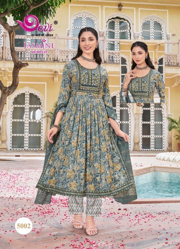 Devi Jasmine Vol-5 – Nyra Cut Kurti With Pant & Dupatta